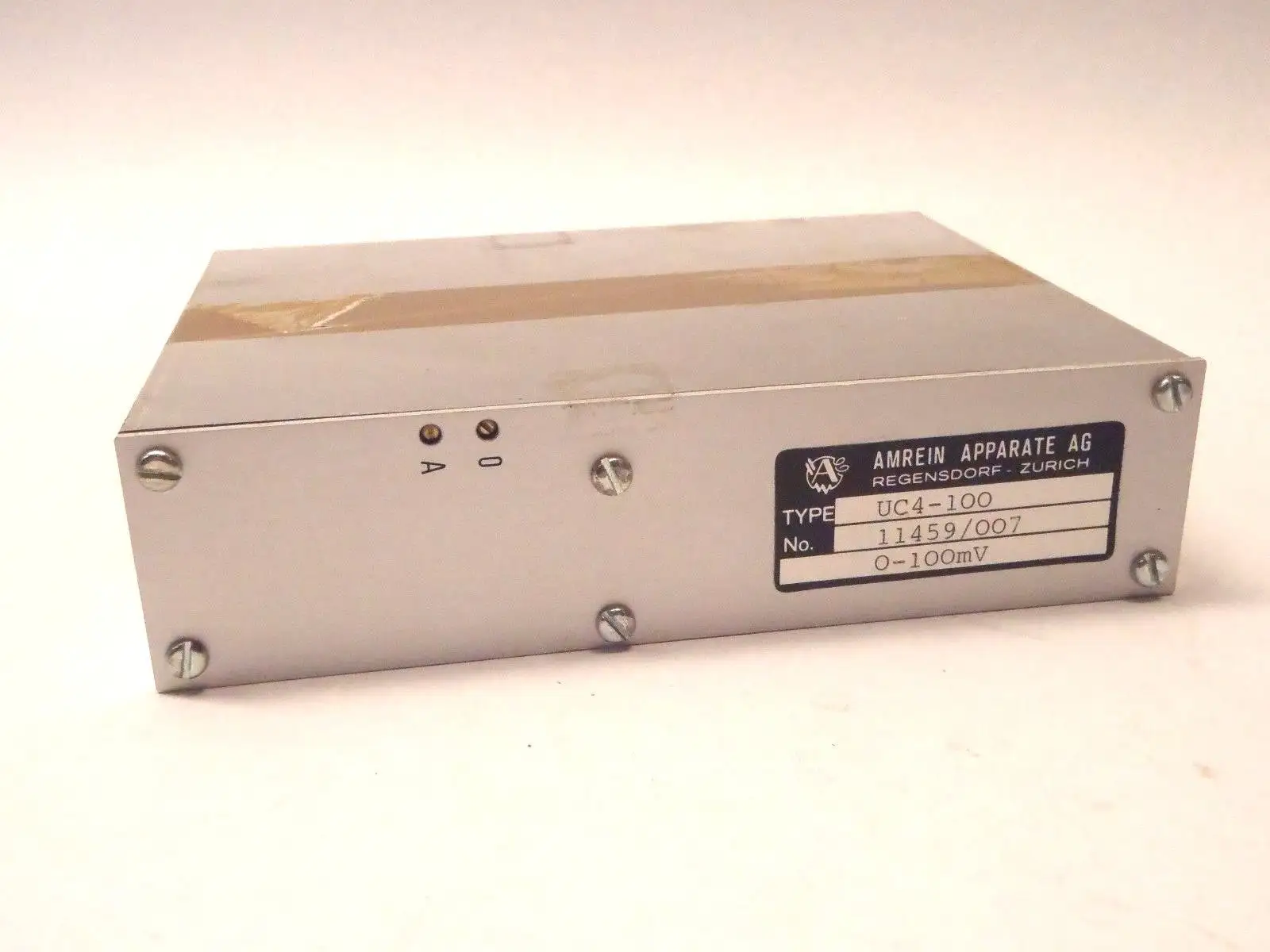 Used AMREIN APPARATE AG 11459/007 Misc Industrial Equipment | Maverick Industrial Sales #1104071
