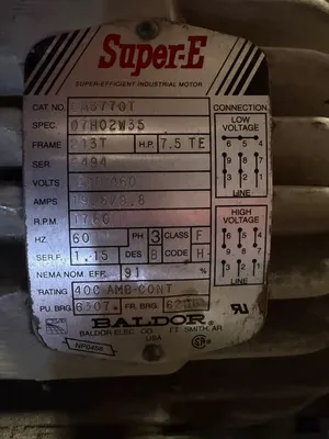 DRESSER ROOTS 47 U-RAI Pump Positive Displacement Blower | Perry Equipment (6)