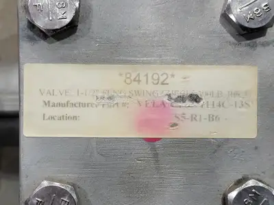 USED VELAN F07-1114C-13GX