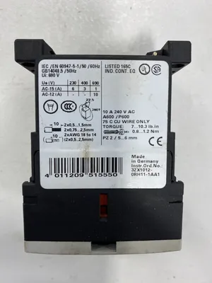 USED SIEMENS 3RH1140-1WB40