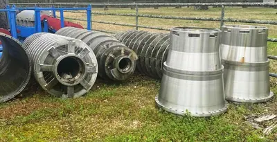 Sharples PM-95,000 Super-D-Canter centrifuge, 316SS.
