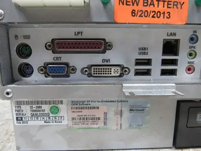 Tranax 7090000157 CE-2860 ATM Machine Computer System Tower Board CPU