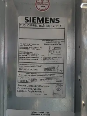 Breaker Enclosure Type 1, 32x20x6in (w/out cover)