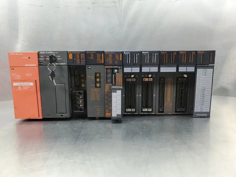 Used Mitsubishi Electric A1S38B PLC Processors | Palmetto Automation #1153505