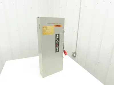 General Electric TH3364 Fusible Safety Disconnect Switch 200A 600V 3Ph 150Hp