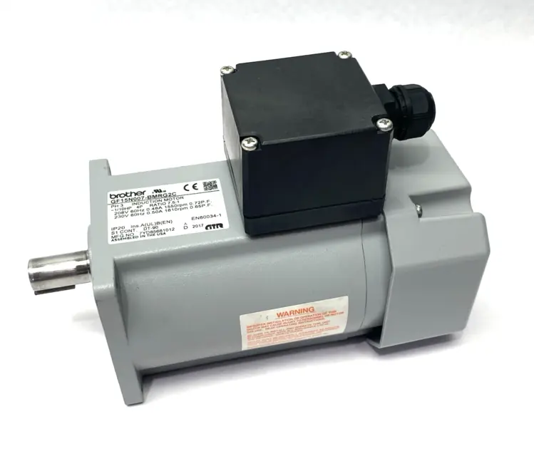 Used Brother 3-Phase Induction Motor 7.5:1 Ratio 1/10HP A.C. Motors Michigan US | Maverick Industrial Sales #1397340