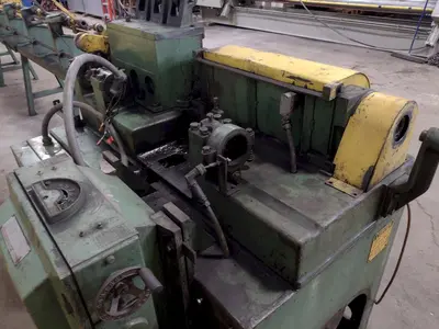 3/8" LEWIS MODEL #8CV WIRE STRAIGHTEN & CUT MACHINE: STOCK  16185