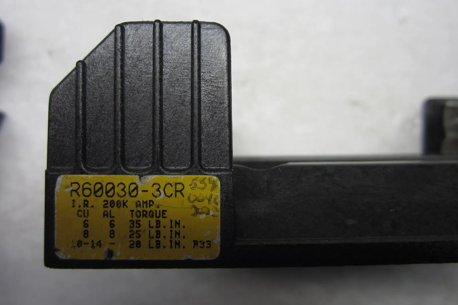 NEW BUSSMANN R60030-3CR FUSE BLOCK
