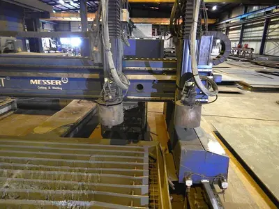 USED MESSER GRIESHEIM 21 000 X 3000 MM (2X PLASMA)