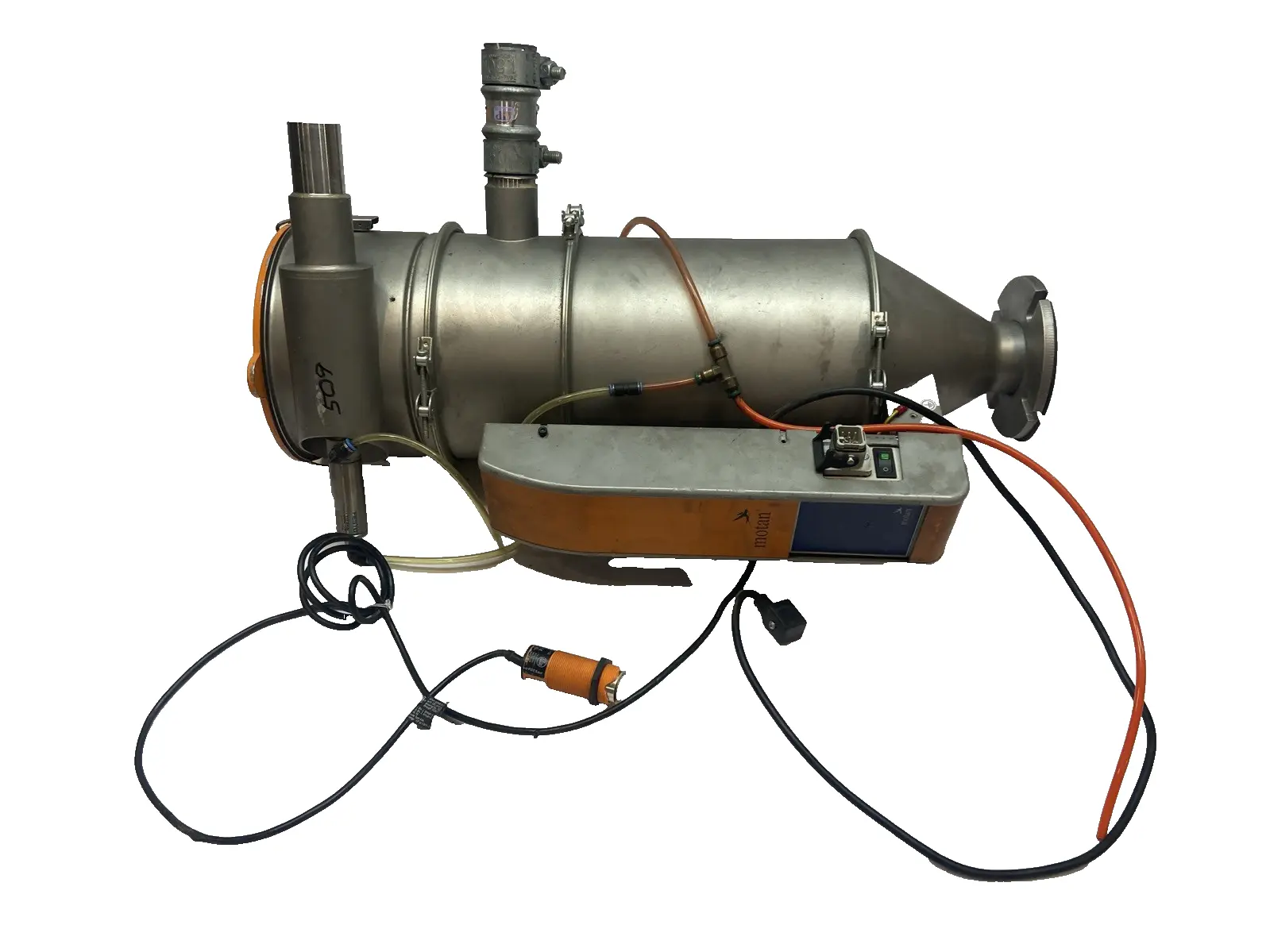 USED MOTAN METRO VACUUM RECEIVER ASSEMBLY W/ NUMATICS MODULE