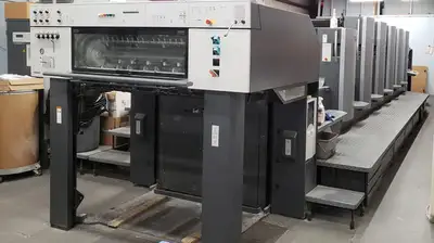 2007 Heidelberg CD 102-Five Color +Aqueous Coating