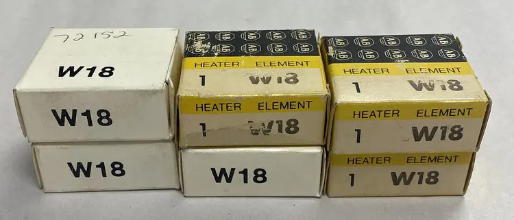 New | in-Stock ALLEN-BRADLEY W18 Heaters Ohio US | Surplus Asset Holdings #1234869