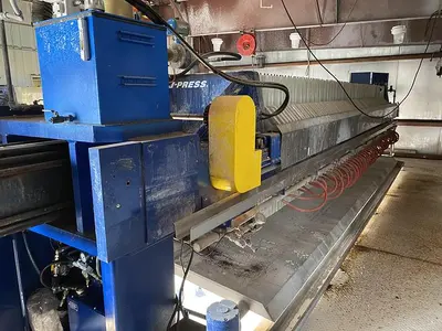 Used 2004 US FILTER 1200M32-82-100SYHC Filter Presses South Carolina US | DH Griffin Used Equipment #1383552