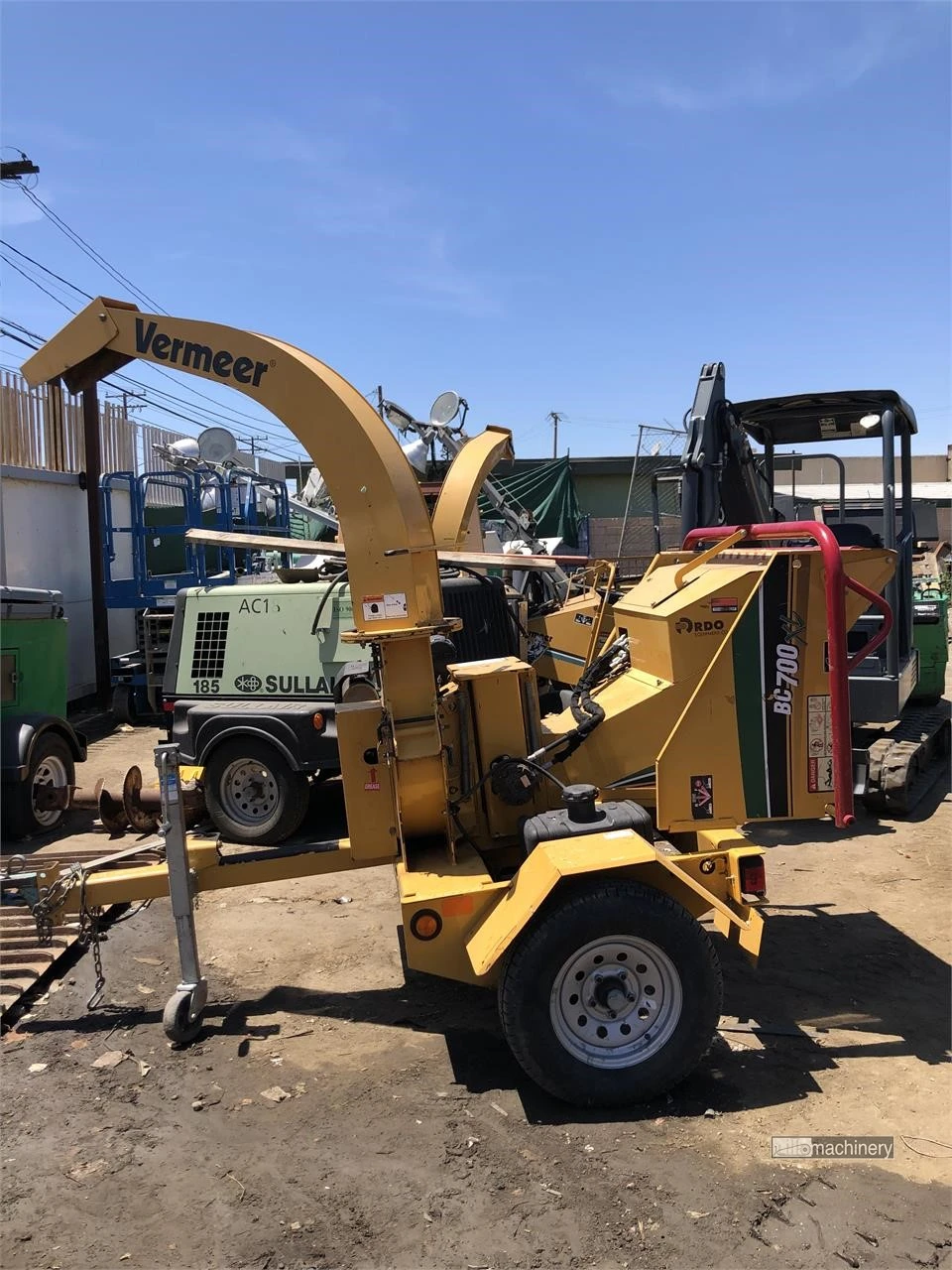 Used 2015 VERMEER BC700XL Brush Chippers California US | Lillo Machinery #1403840