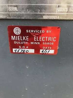 Westinghouse 1500 HP AC Induction Motor -Rebuilt