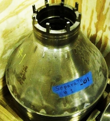 Westfalia MSA 160-01-076 warm milk separator - parts machine.