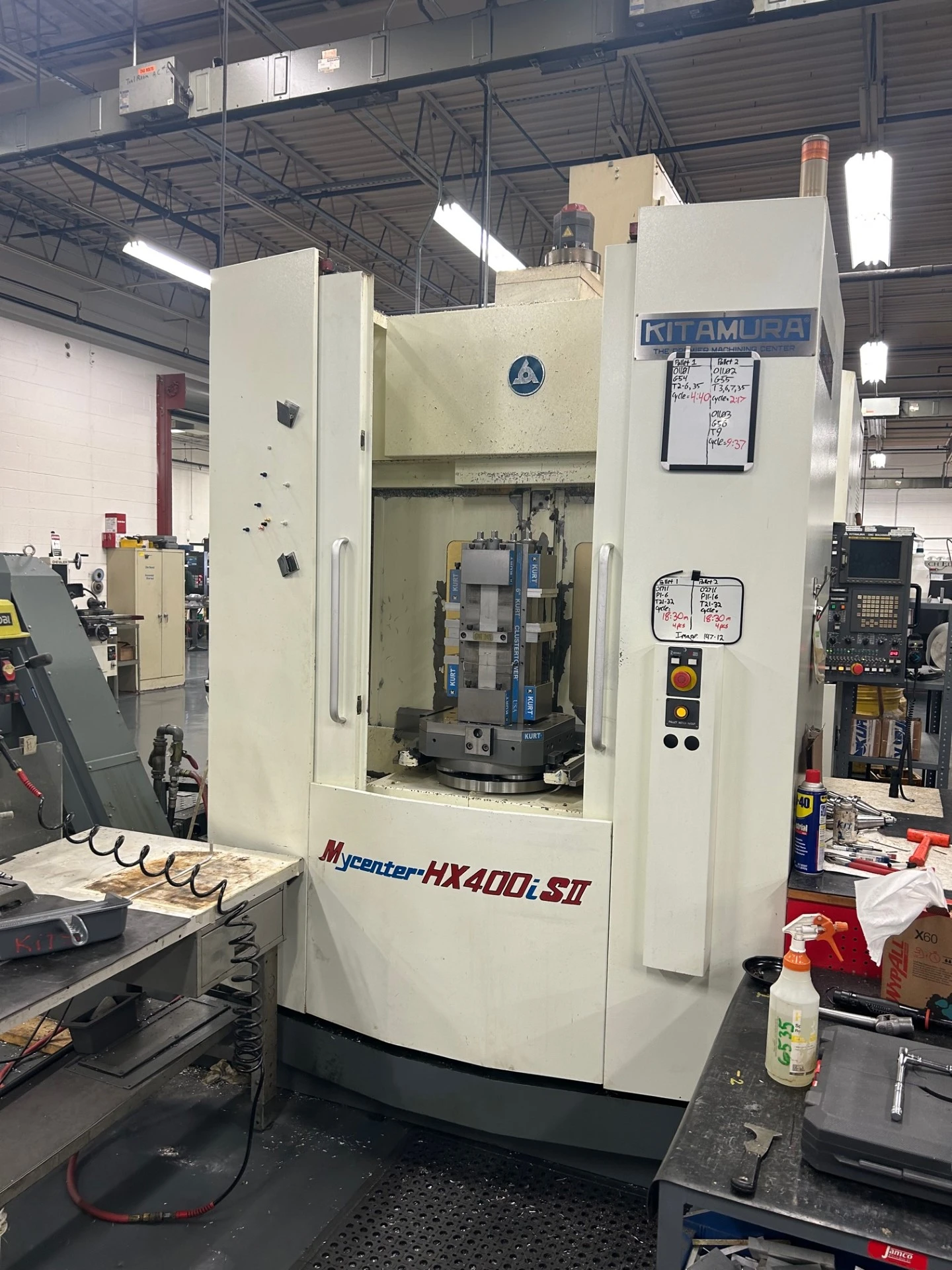Kitamura Mycenter HX400i SII Horizontal Machining Center