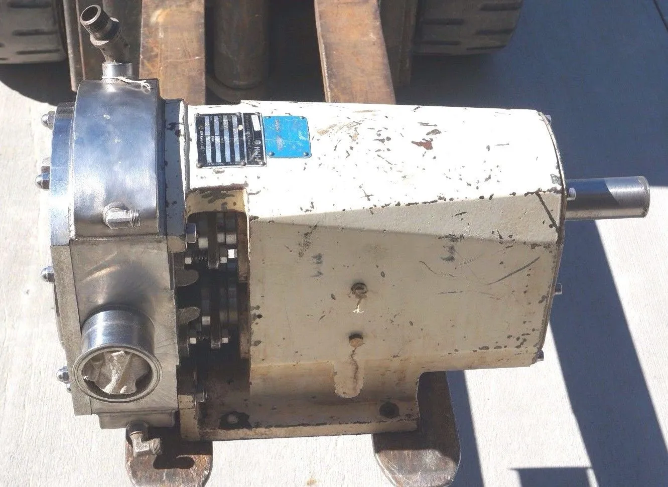 SSP PUMPS SR5/168/LS POSITIVE DISPLACEMENT PUMP SR5168LS, REBUILT