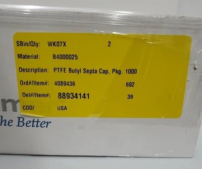 NEW Perkin Elmer B4000025