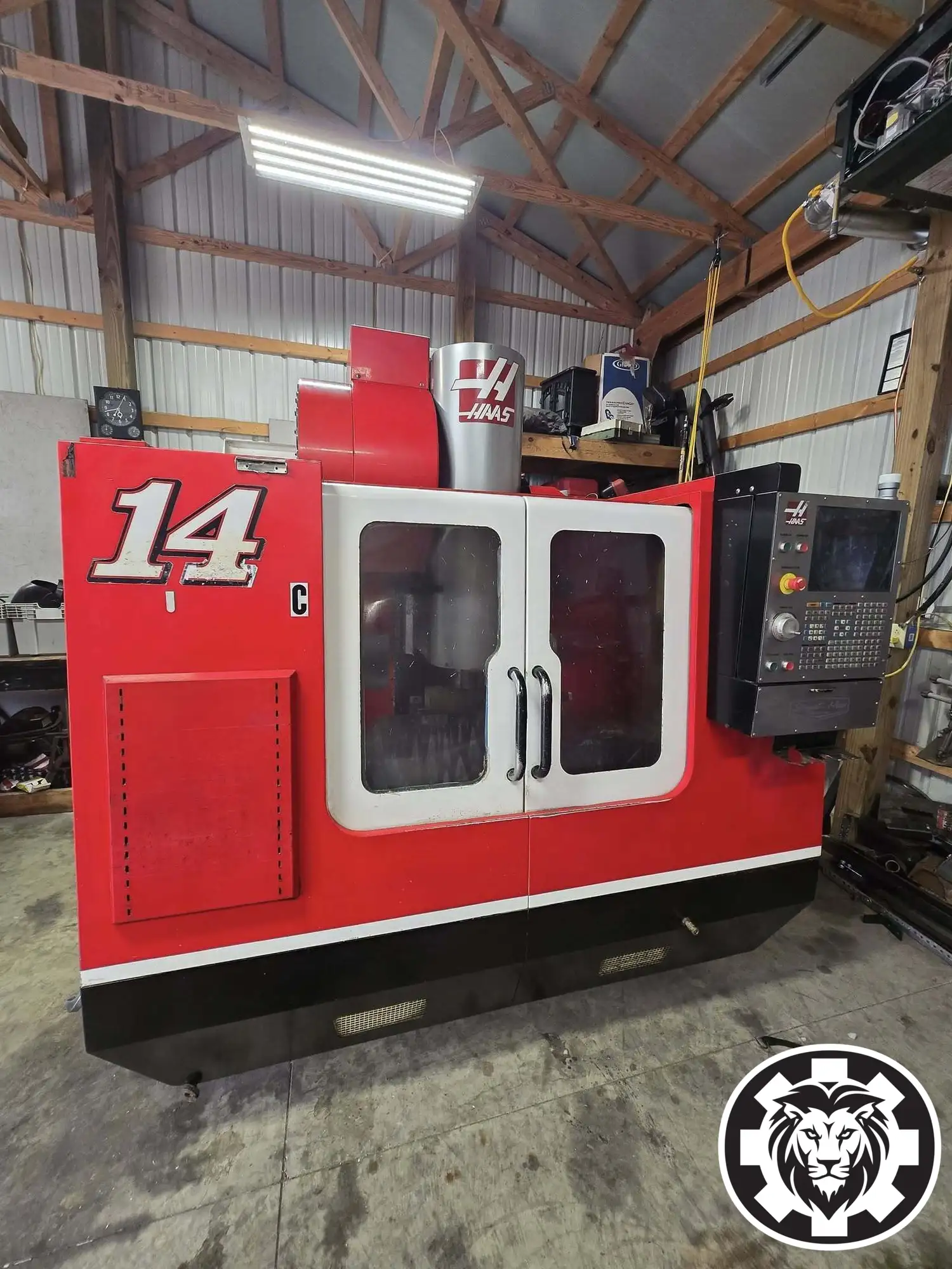 HAAS VF2SS VMC 2009 - WIPS, 12,000 RPMs, 4th Axis