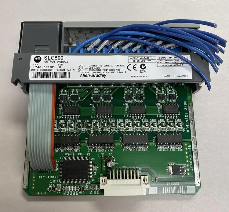 Used ALLEN-BRADLEY 1746-OB16E PLC Input & Output Ohio US | Surplus Asset Holdings #1234552