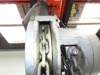 CM Cyclone Model S 2 Ton 4000Lb Manual Chain Fall Hand Hoist 11' 6" Lift