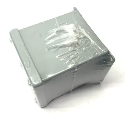 New | in-Stock Hoffman Extra-Deep Pushbutton Enclosure, Gray, Steel, 22.5mm Hole Electrical Boxes Michigan US | Maverick Industrial Sales #1391366