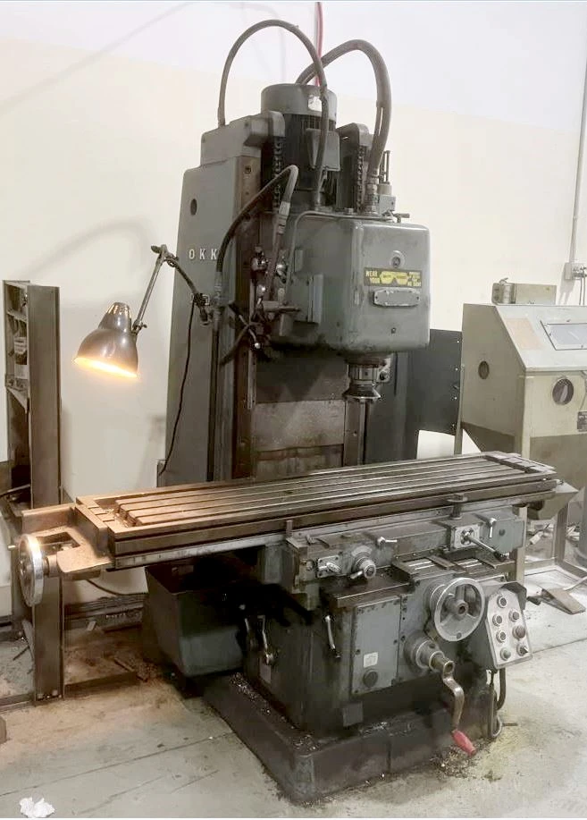 OKK MH-3VII Bed Type Vertical
Milling Machine