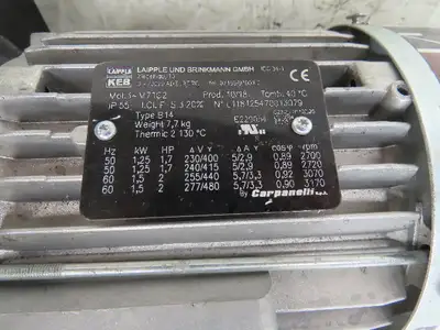 Copperhead ETS Engineering E2N Robot Welding Electrode Tip Dresser 2Hp 480V 3PH