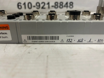 Allen Bradley 1732E-16CFGM12QCR/A ArmorBlock I/O with 7000-41121 M12 T Couplers