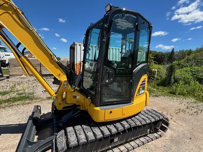 Used 2024 KOMATSU PC55MR-5 Crawler Excavators - Mini Wisconsin US | Proxy Equipment #1388869