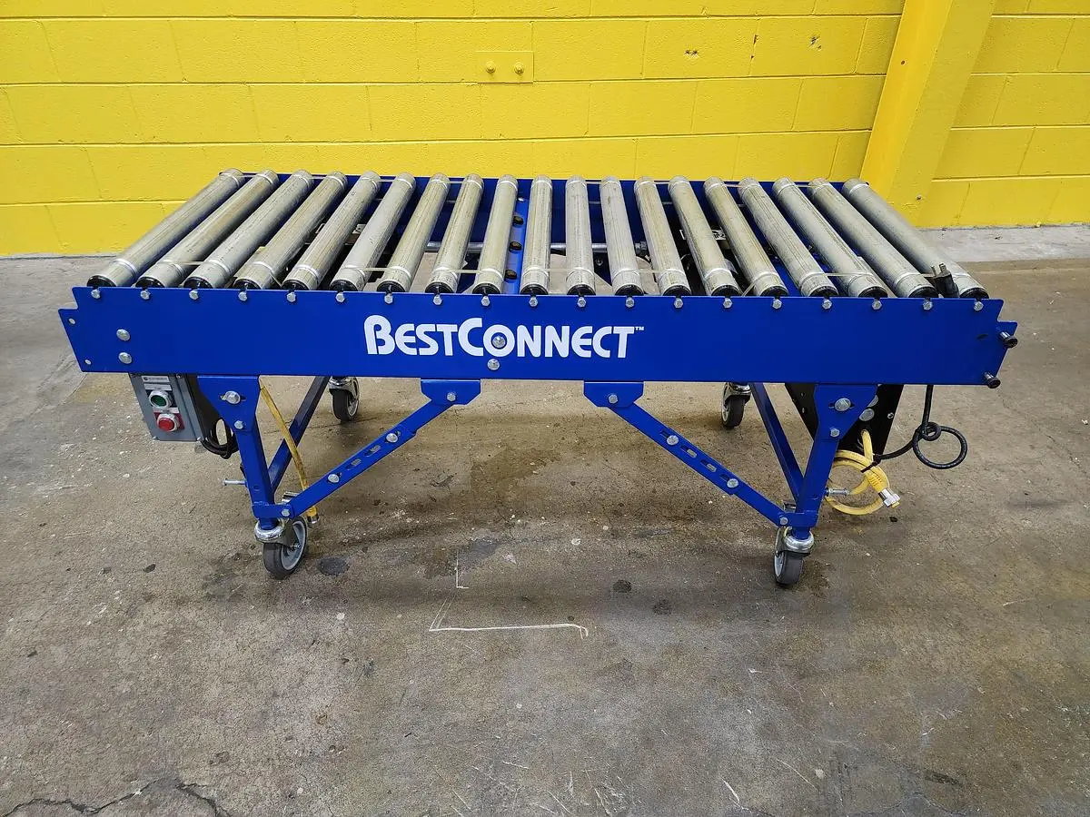 Used BEST CONNECT LIVE ROLLER CONVEYOR Roller Conveyors Wisconsin US | Packer City Sales #1297727