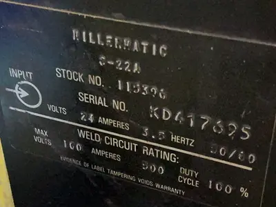 Used MILLER SHOPMASTER 300 AC/DC Arc Welders Ohio US | HGR 24 #1411953