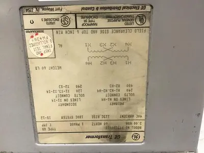 USED GENERAL ELECTRIC 9T51B0013