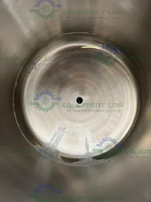 USED STEEL PRO T-2021 SB-575 CORROSION RESISTANT TANK 15 PSI W/ VALVE & GAUGE