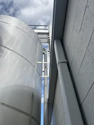 DCI Inc. Stainless Steel Storage Tanks Group of 3  6000 & 10000 Gallon Agitated CIP-Ready