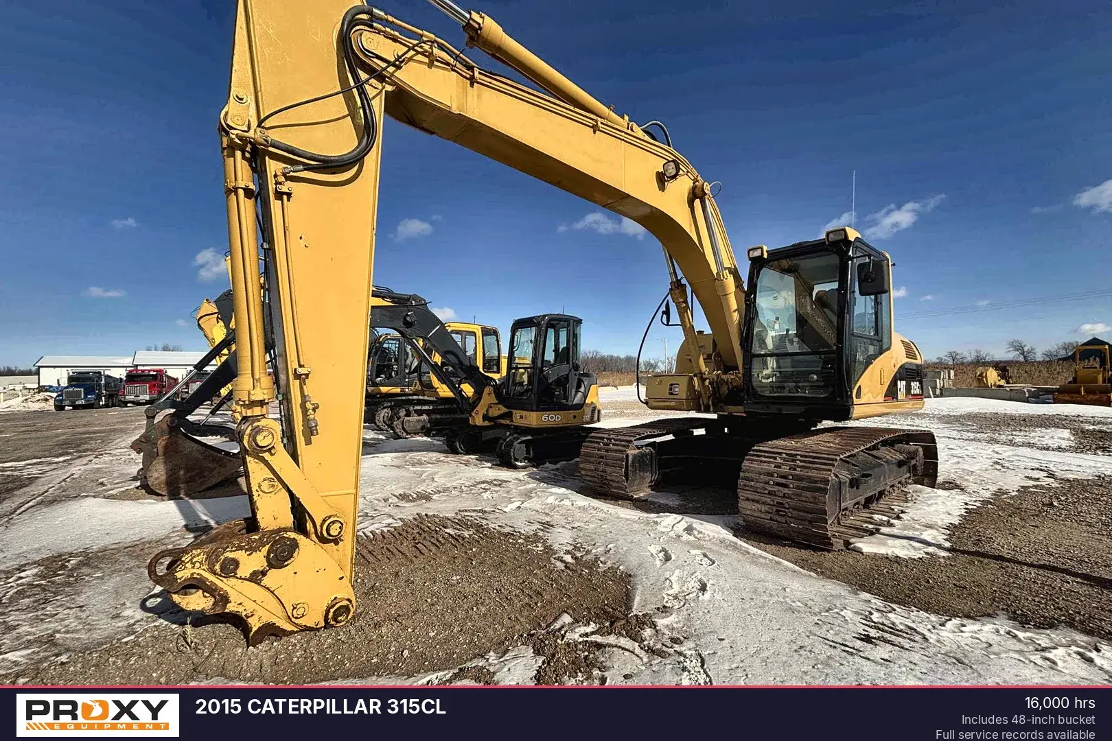 Used 2015 CATERPILLAR 315CL Excavators Wisconsin US | Proxy Equipment #1382930