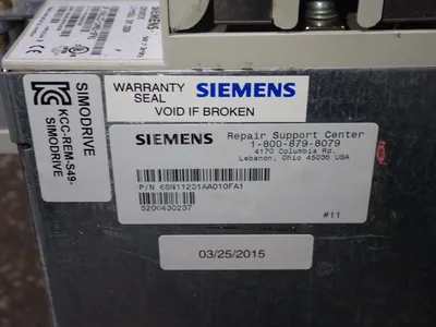 USED SIEMENS 6SN11231AA010FA1