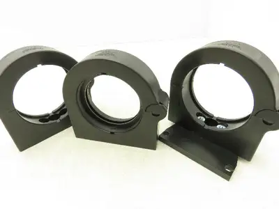 Kuka 00-107-536 Robot Control Cable Harness Tube Clamp 85mm DN70  Lot of 3