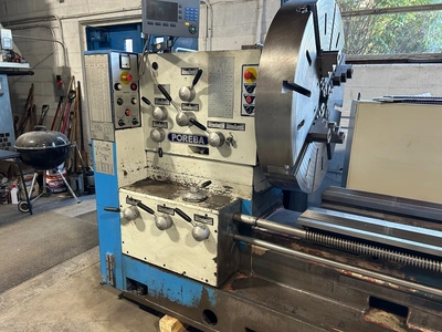 43"x160"cc POREBA Engine Lathe, 2004