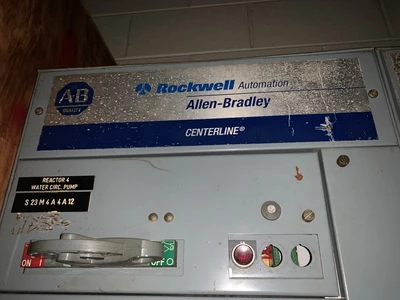 Allen Bradley 2100 Centerline Size 1 MCC Cabinet 600A, 600V, 3ph