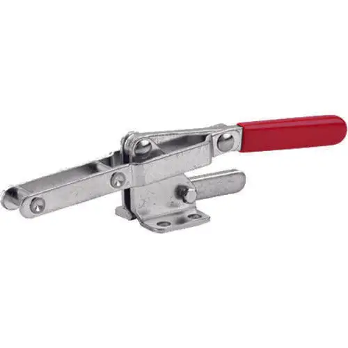 RapidHold Toggle Clamp 375lbs Solid Hook Flange Base Latch Type Toggle Clamp