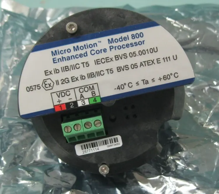 Used Micro Motion 800 Sensors New Hampshire US | Bitter End Trading #1126541