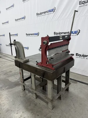 Used CENTRAL MACHINERY 30" SHEAR, PRESS BRAKE AND SLIP ROLL (ITEM 5907) Combo 3-in-1 Sheet Metal Machines Georgia US | The Equipment Hub #1323236