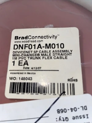 NEW BRAD CONNECTIVITY DNF01A-M010