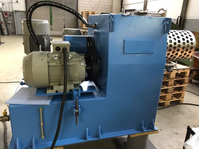 Escher-Wyss P-360/2 pusher centrifuge, 316SS.