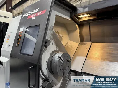Used 2013 DOOSAN PUMA 700A CNC Lathes | Tramar Industries #716902