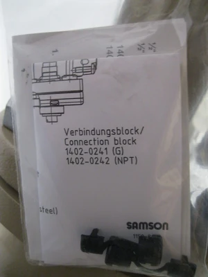 4" 150# Samson 3244 3-Way A105 Mixing Valve 3277 Actuator 20-35 PSI NEW Z25