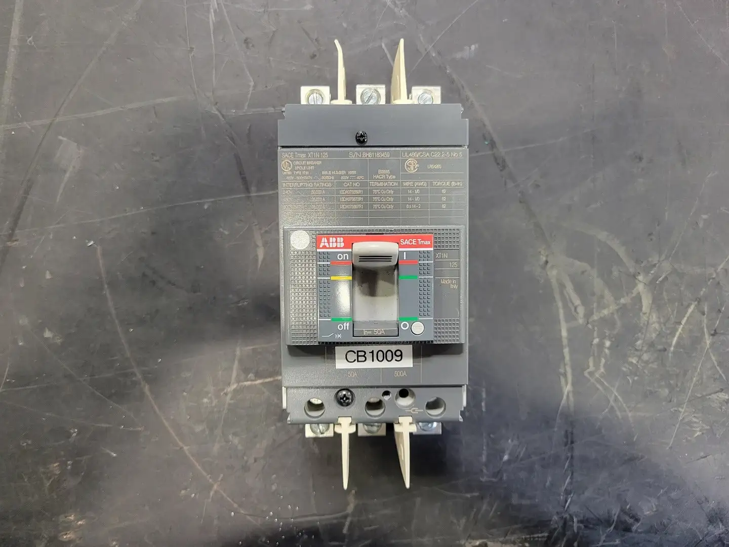 Used ABB XT1N125 Switchgears British Columbia CA | Lenmark #242165