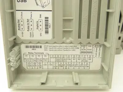 Allen Bradley 25B-D6P0N104 Powerflex 525 3Hp VFD AC Drive 480V 50/60Hz FRN 1.003